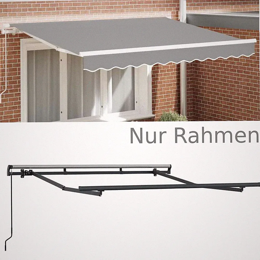 Ausziehbare Markisenrahmen für Gelenkarmmarkise Markise Manuell / Elektrisch