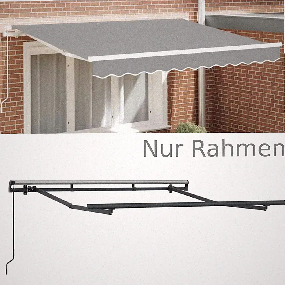 Ausziehbare Markisenrahmen für Gelenkarmmarkise Markise Manuell / Elektrisch