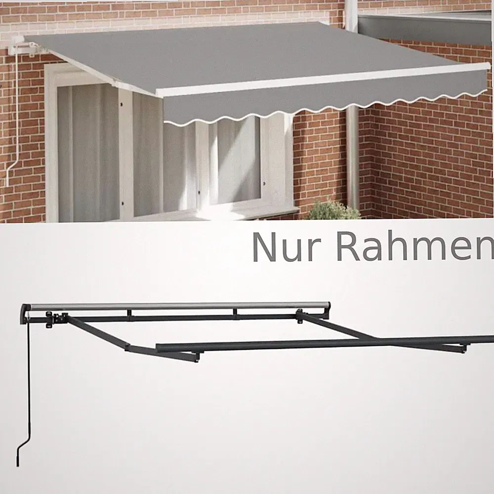 Ausziehbare Markisenrahmen für Manuell / Elektrisch Gelenkarmmarkise Markise Neu