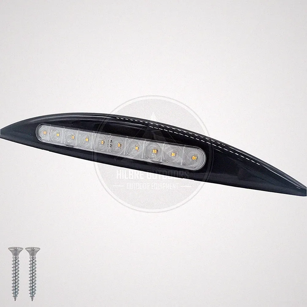 DIMATEC MARKISENLEUCHTE 10 LED INNEN-/AUSSENLAMPE WOHNWAGEN WOHNMOBIL SCHWARZ
