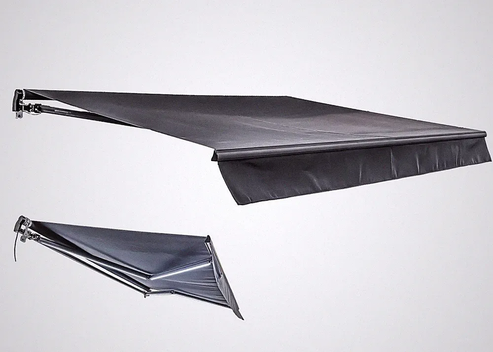 Elektrische Gelenkarmmarkise 395x250 cm mit LED, Markise elektrisch