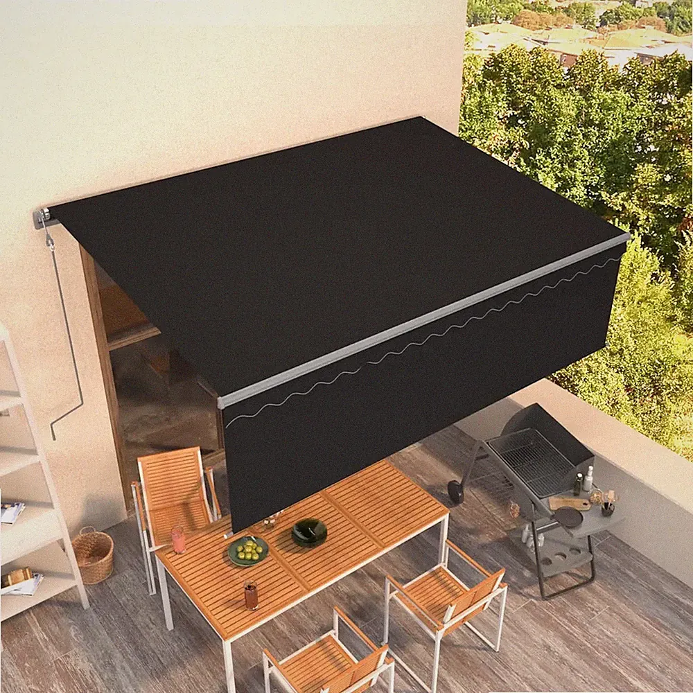 Gelenkarmmarkise Automatisch Jalousie Markise Balkon Sonnenmarkise vidaXL