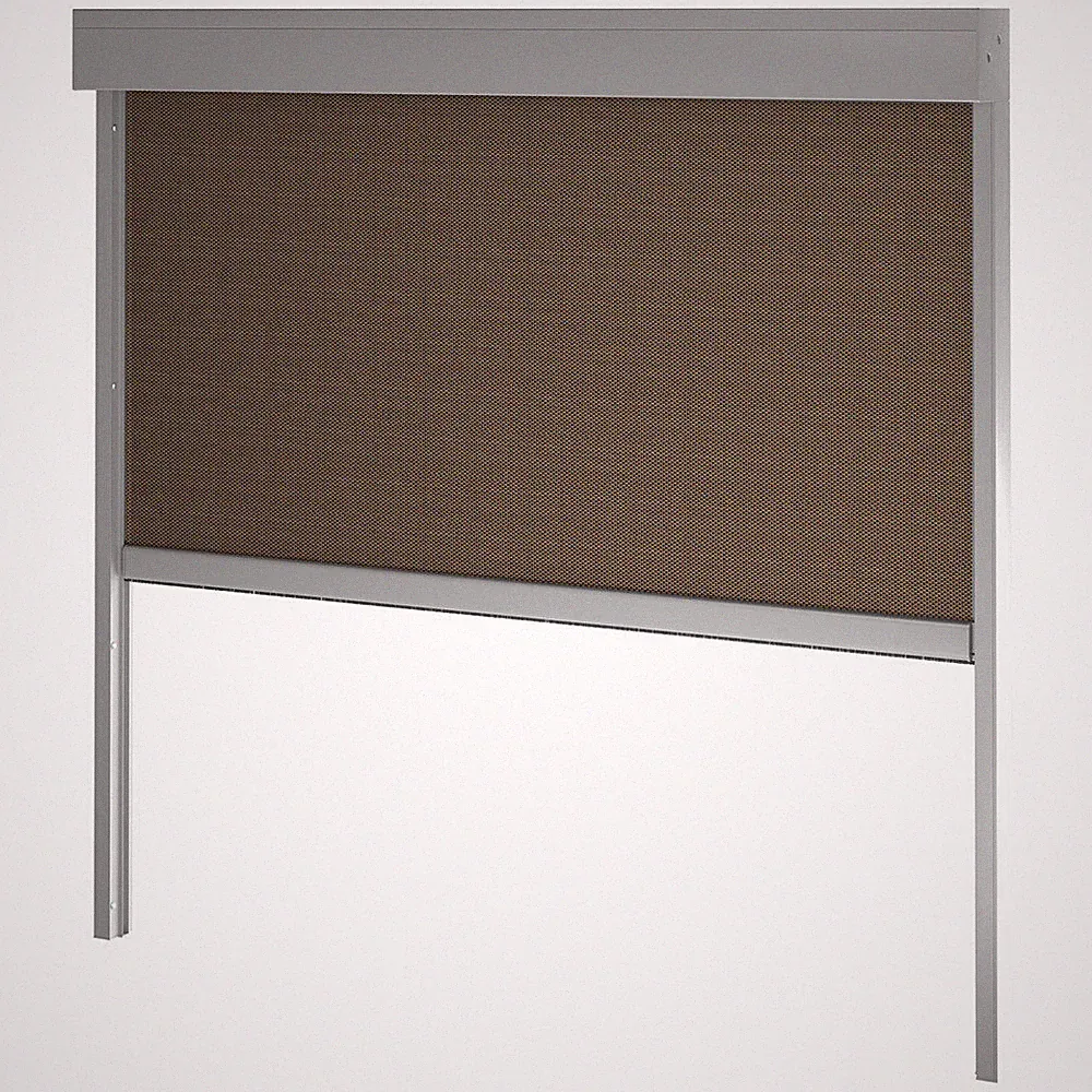 Refleksol auf Maß Außenjalousien 95 ZiiiP mit Motor Senkrechtmarkise 100x200