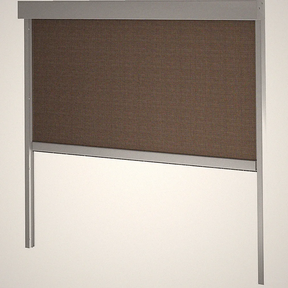 Senkrechtmarkise 120 ZiiiP auf Maß Refleksol mit Motor 100 x 200 cm Jalousien