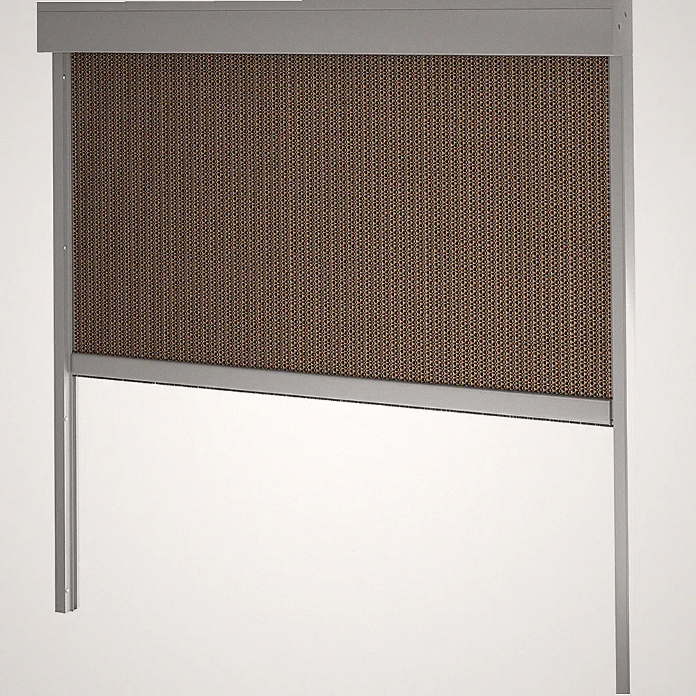 Senkrechtmarkise 120 ZiiiP Refleksol auf Maß Außenjalousien mit Motor 150x150 cm