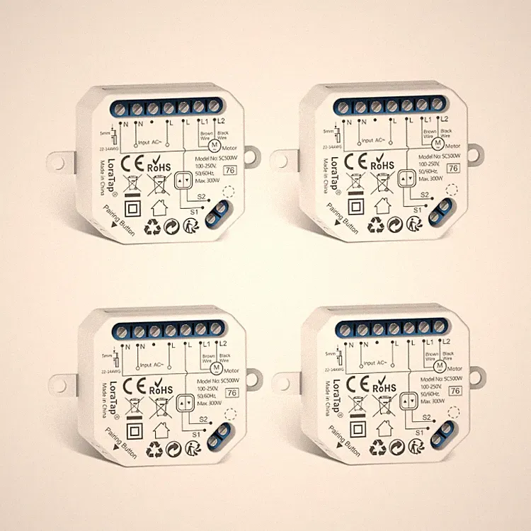 WiFi Smart-Einbauschalter Relais Modul für Rolladen Vorhänge Jalousien Markisen