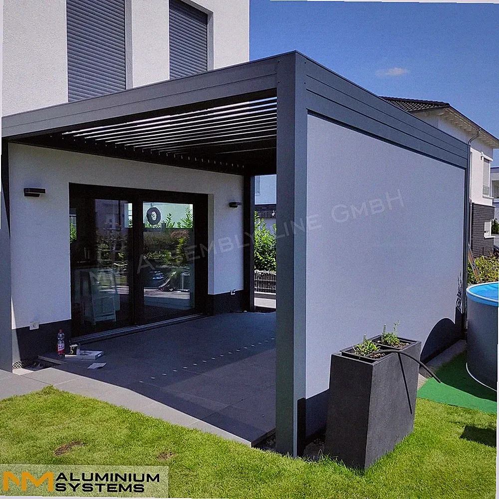Zip Markise Zip-Screen Fenstermarkise Senkrechtmarkise Sonnenschutz 1,4 x 1,2 m